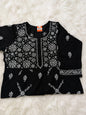 Midnight Noir Chikankari Kurti