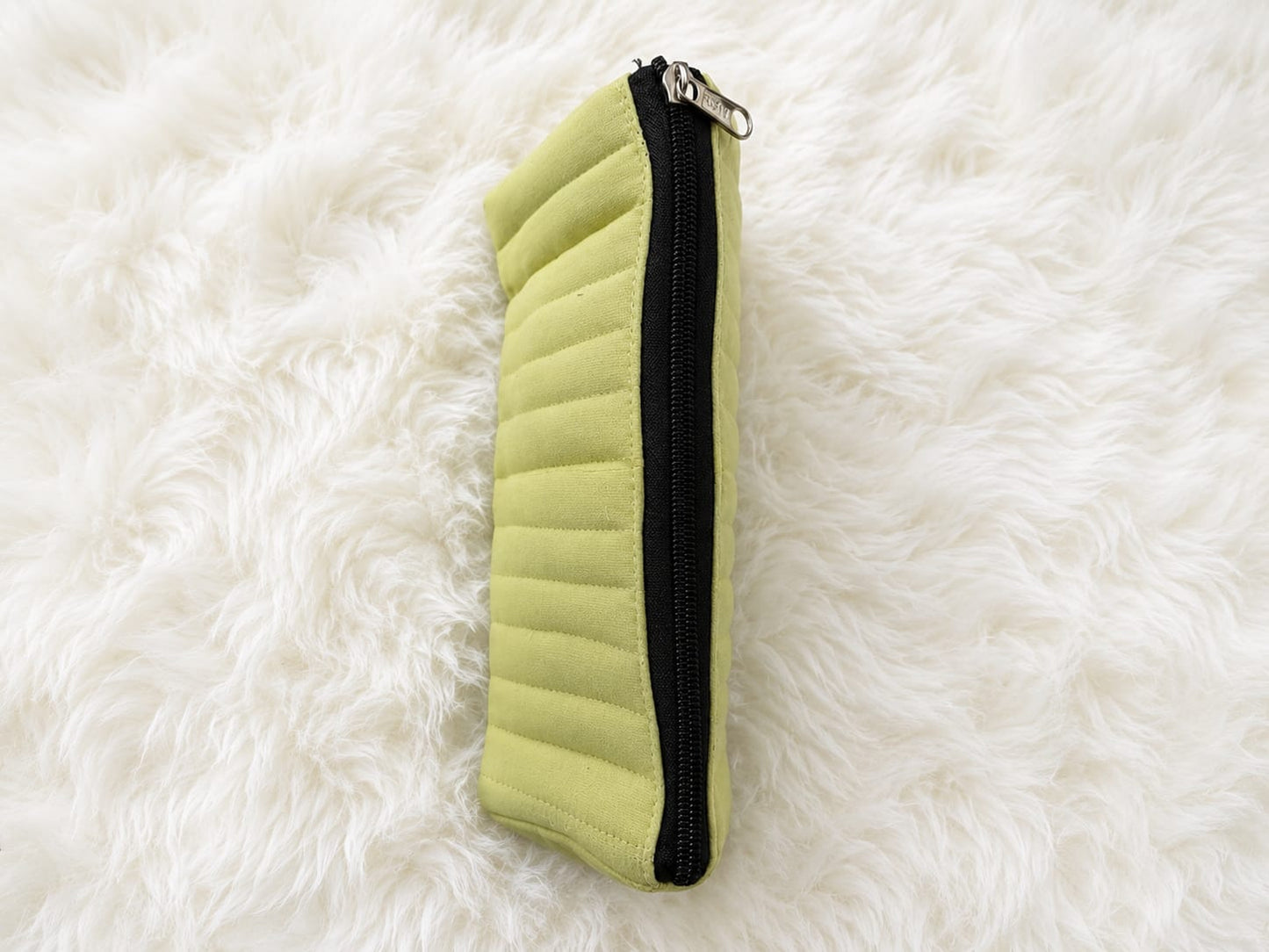 Sunshine Yellow Quilted Cotton Utility Pouch