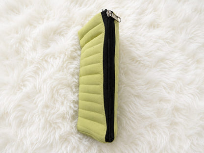 Sunshine Yellow Quilted Cotton Utility Pouch